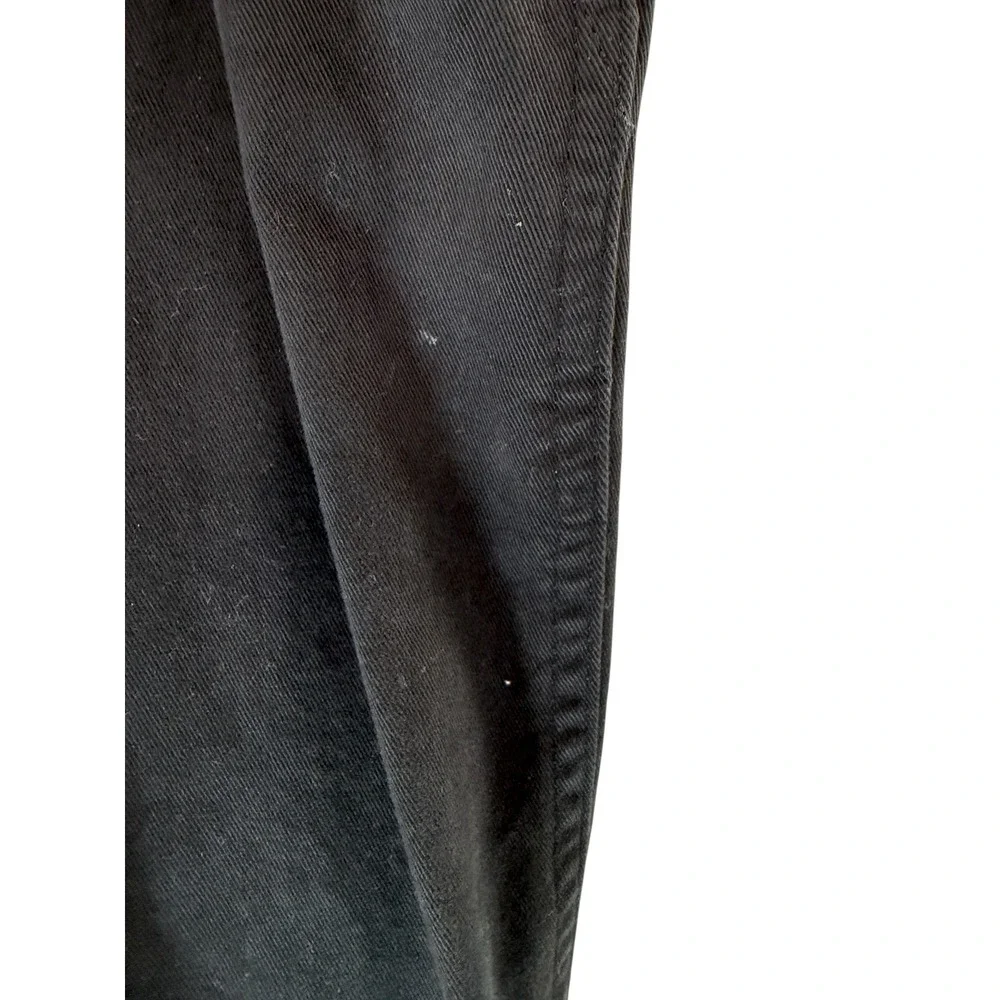 J.Crew Astrid Chino Pant Black Plus Pull On Stretch Casual Wide Leg‎ Size 2X